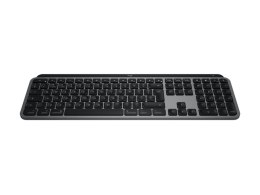 Logitech Master MX Keys S for Mac klawiatura Biuro RF Wireless + Bluetooth QWERTY Amerykański międzynarodowy Aluminium, Biały