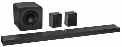 Soundbar Samsung HW-QS750F/­EN 5.1.2 kan. 345W Bluetooth 5.3 Dolby Atmos Czarny