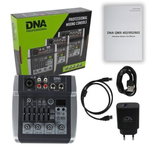 DNA QMX402 - Mikser analogowy z Bluetooth