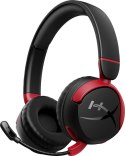 Słuchawki z mikrofonem Na głowę Na pałąku HYPERX Cloud Mini Czarne (1.35m /3.5 mm minijack wtyk/Czarno-czerwony)