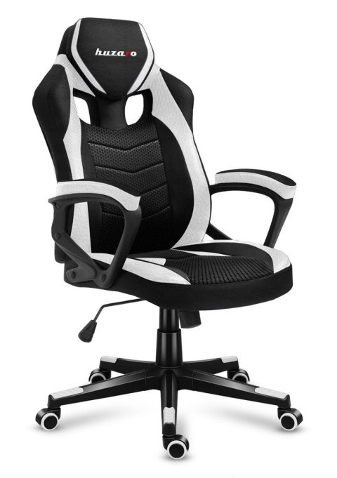 Fotel gamingowy Huzaro Force 2.5 White Mesh (OUTLET)