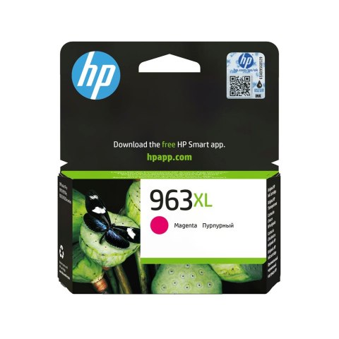 HP 963XL oryginalny wysokowydajny wkład atramentowy purpurowy