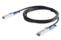 Kabel 100G QSFP28 Direct Attach Cable 1m, do 28.3125Gbps