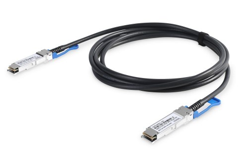 Kabel 100G QSFP28 Direct Attach Cable 1m, do 28.3125Gbps