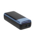 Rivacase VA1080 bank mocy Litowo-polimerowy (LiPo) 30000 mAh Czarny, Niebieski