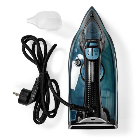 Nedis IRON2000 żelazko Żelazko suche Płyta ceramiczna 2600 W Niebieski