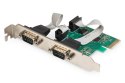 DIGITUS KONTROLER RS232 PCI EXPRESS 2XDB9L