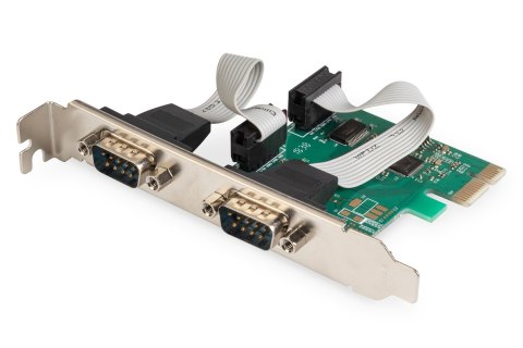 DIGITUS KONTROLER RS232 PCI EXPRESS 2XDB9L