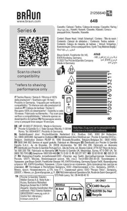 Braun Series 5 64 B Głowica goląca