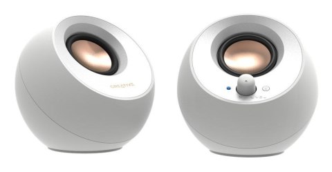 Creative Labs Pebble V3 Biały Przewodowy i Bezprzewodowy 10 W