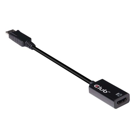 Adapter Club3D CAC-1080 (DisplayPort 1.4 to HDMI 2.0B HDR Adapter Supports 4096X2160@60Hz High Dynamic Range)