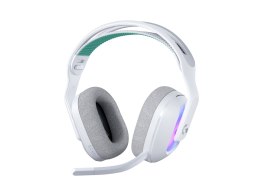 Logitech G G522 Lightspeed Zestaw słuchawkowy Bezprzewodowy Opaska na głowę Gaming USB Type-C Bluetooth Biały