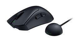 Razer DeathAdder V4 Pro myszka Gaming Po prawej stronie RF Wireless + USB Type-A Optyczny 45000 DPI