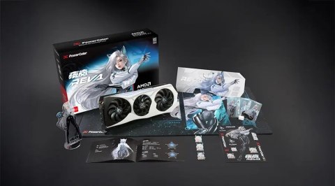 Karta graf. PowerColor Hell. RX9070XT 16G-L/OC/REVA