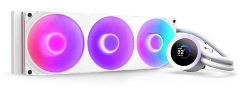 NZXT Kraken Plus 360 RGB Procesor Chłodnica cieczy all-in-one Biały 1 szt.