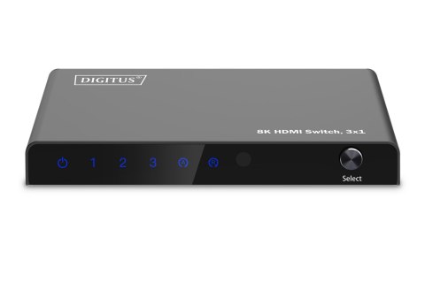 Digitus Przełącznik 8K HDMI, 3 x 1