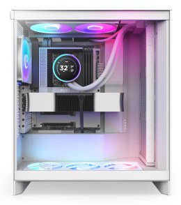 NZXT Kraken Elite 420 RGB Procesor Chłodnica cieczy all-in-one 14 cm Biały 1 szt.