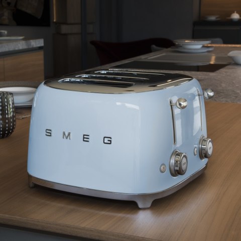 Toster SMEG model TSF03PBEU pastel blue