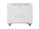 SZAFA INSTALACYJNA RACK STOJĄCA 19" 15U 800X1000 SZARA DRZWI PERFOROWANE LCD LANBERG (FLAT PACK)