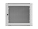 SZAFA INSTALACYJNA RACK WISZĄCA 19" 9U 600X600 SZARA DRZWI PERFOROWANE LANBERG (FLAT PACK)