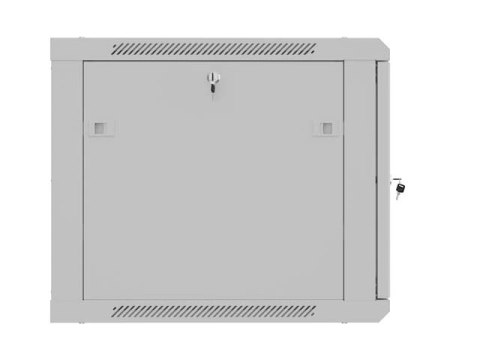 SZAFA INSTALACYJNA RACK WISZĄCA 19" 9U 600X600 SZARA DRZWI PERFOROWANE LANBERG (FLAT PACK)