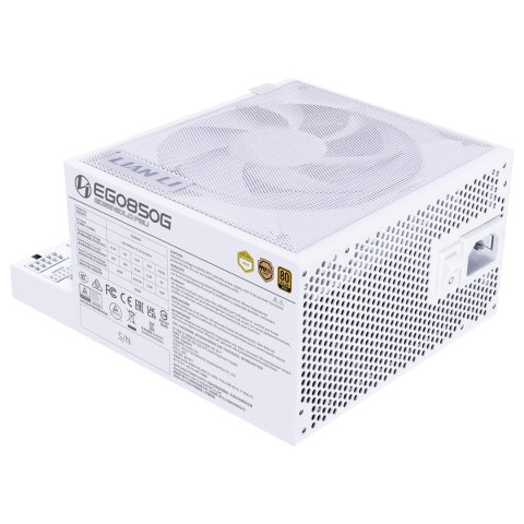 Zasilacz Lian Li EDGE GOLD 850 80 PLUS Gold Netzteil, PCIe 5.1, ATX 3.1 - 850 Watt, weiß