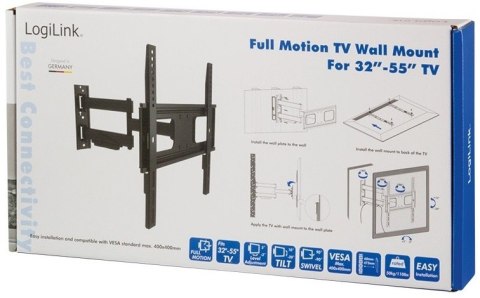 Uchwyt do TV LOGILINK BP0014 (nośność 50kg /32 - 55 cali)