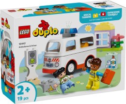 LEGO 10447 DUPLO - Karetka z kierowcą
