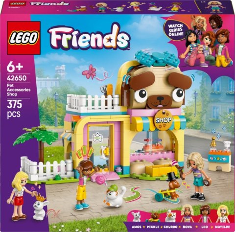 LEGO 42650 FRIENDS - Sklep z akcesoriami dla zwierząt