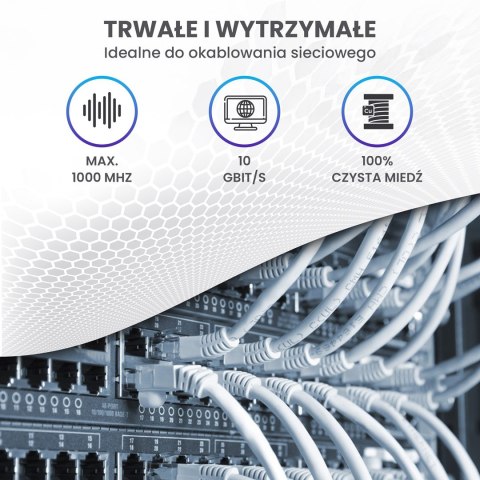 Extralink Kabel sieciowy skrętka CAT6 FTP (F/UTP) V2 Zewnętrzny 305M