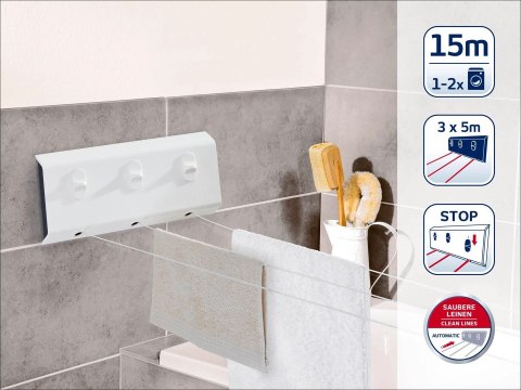 Suszarka ścienna Rollfix Triple 150 Longline