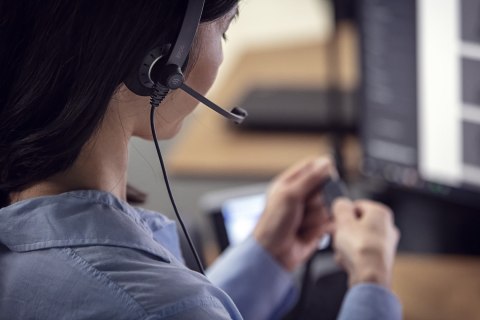 Słuchawki nauszne przewodowe EPOS SC75 USB MS