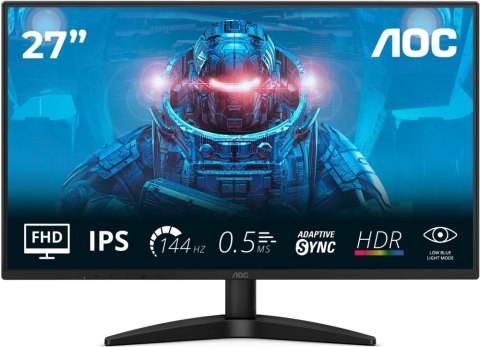 Monitor AOC 27B36X (27" /IPS /144Hz /1920 x 1080 /Czarny)