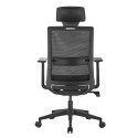 ERGO OFFICE FOTEL BIUROWY ERGONOMICZNY PREMIUM ER-425 Z WYSOKIM OPARCIEM MAX 150KG