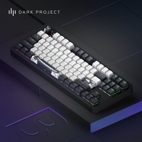 Klawiatura Dark Project ALU Bushido RGB G3MS Moonstone