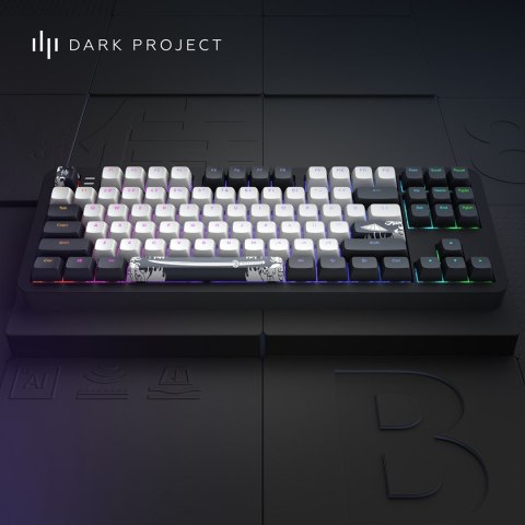 Klawiatura Dark Project ALU Bushido RGB G3MS Moonstone