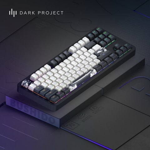 Klawiatura Dark Project ALU Bushido RGB G3MS Moonstone