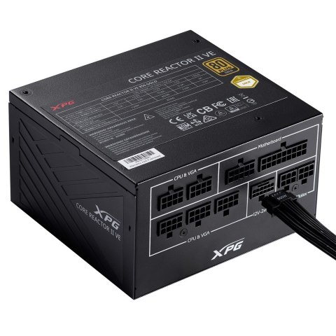 XPG COREREACTOR II VE 750W moduł zasilaczy 24-pin ATX ATX Czarny