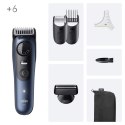 Braun BeardTrimmer 7 BT7520 Bateria 40 2 cm Mokry & Suchy Czarny, Niebieski