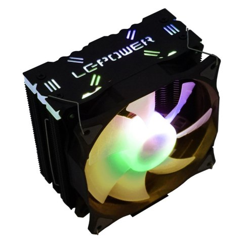 LC-Power LC-CC-120-ARGB-PRO system chłodzenia komputerów Procesor Chlodnica/wentylator 12 cm Czarny