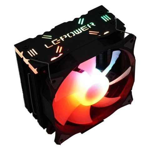 LC-Power LC-CC-120-ARGB-PRO system chłodzenia komputerów Procesor Chlodnica/wentylator 12 cm Czarny