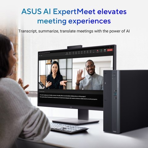 ASUS ExpertCenter P500 SFF P500SV-05210H009X Intel Core 5 210H 16 GB DDR5-SDRAM 512 GB SSD Windows 11 Pro PC Szary