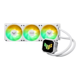 ASUS TUF Gaming LC III 360 ARGB White Edition Obudowa komputera Chłodnica cieczy all-in-one 12 cm Biały