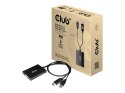 CLUB3D CAC-1010-A adapter kablowy 0,6 m DisplayPort DVI-D + USB Czarny