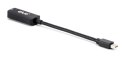CLUB3D CAC-1188 adapter kablowy 0,09 m Mini DisplayPort HDMI Czarny