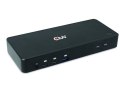 CLUB3D CSV-1585 przełącznik KVM Czarny