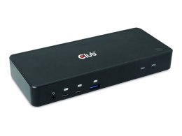CLUB3D CSV-1585 przełącznik KVM Czarny
