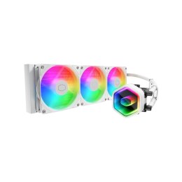 Cooler Master MasterLiquid 360 Core II White Procesor Zestaw do chłodzenia płynami 12 cm Biały 1 szt.