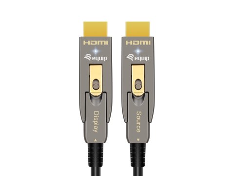 Equip 119412 kabel HDMI 15 m HDMI Type-A/HDMI Type-D Czarny
