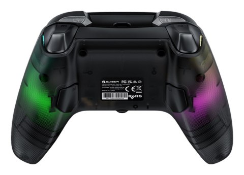 GameSir Kaleid Czarny, Przezroczysty USB Gamepad Analogowa/Cyfrowa Xbox One, Xbox Series S, Xbox Series X